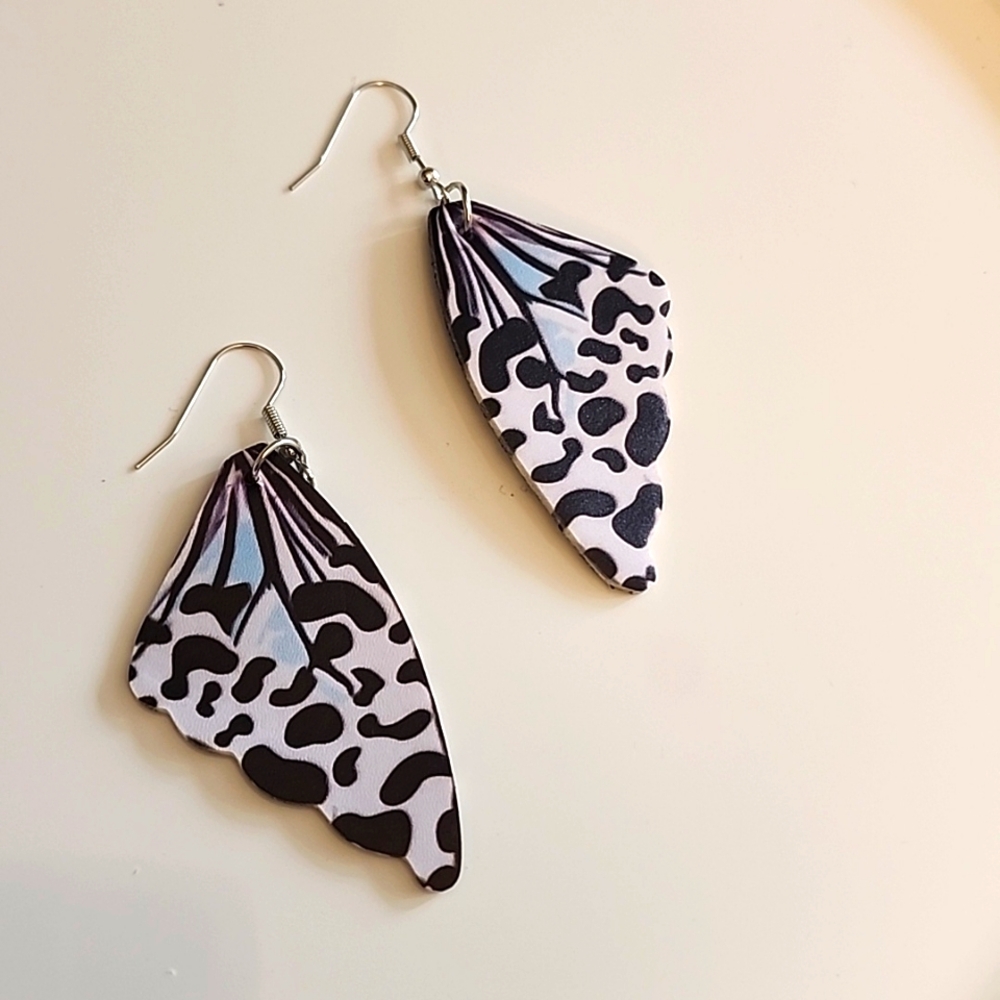 BUTTERFLY Earrings Butterfly Wing Spring Summer Fall